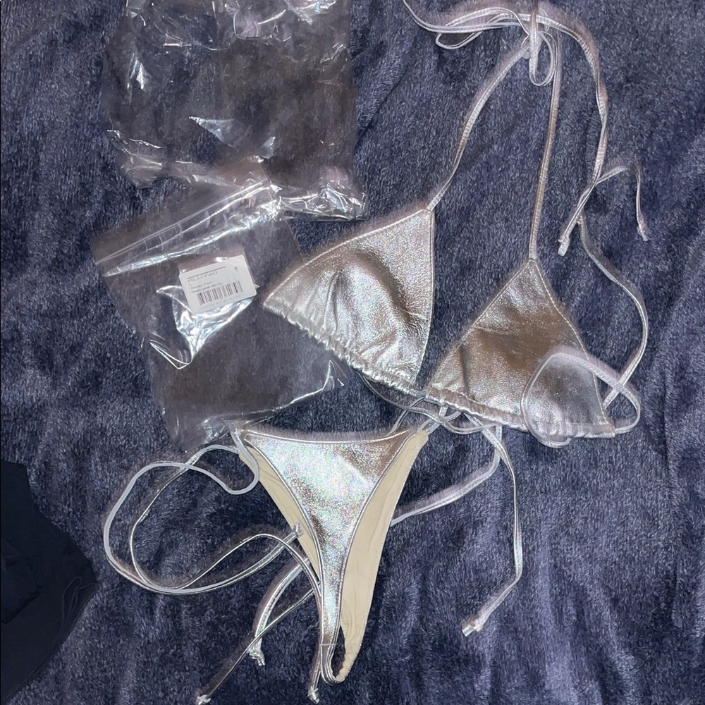 Metallic Bikini Set